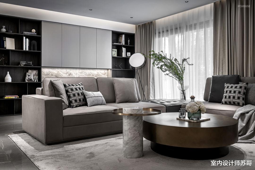 现代风阳光通透大宅，不刻意不将就，简单又美好