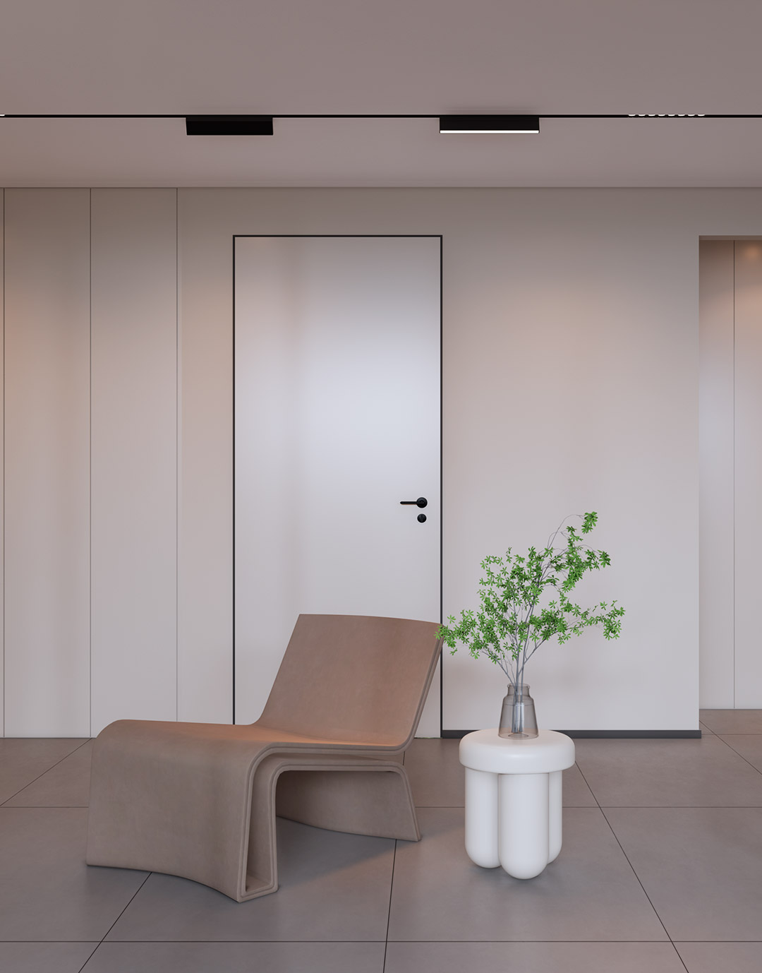 151㎡ 现代奶油风,一隅安宁