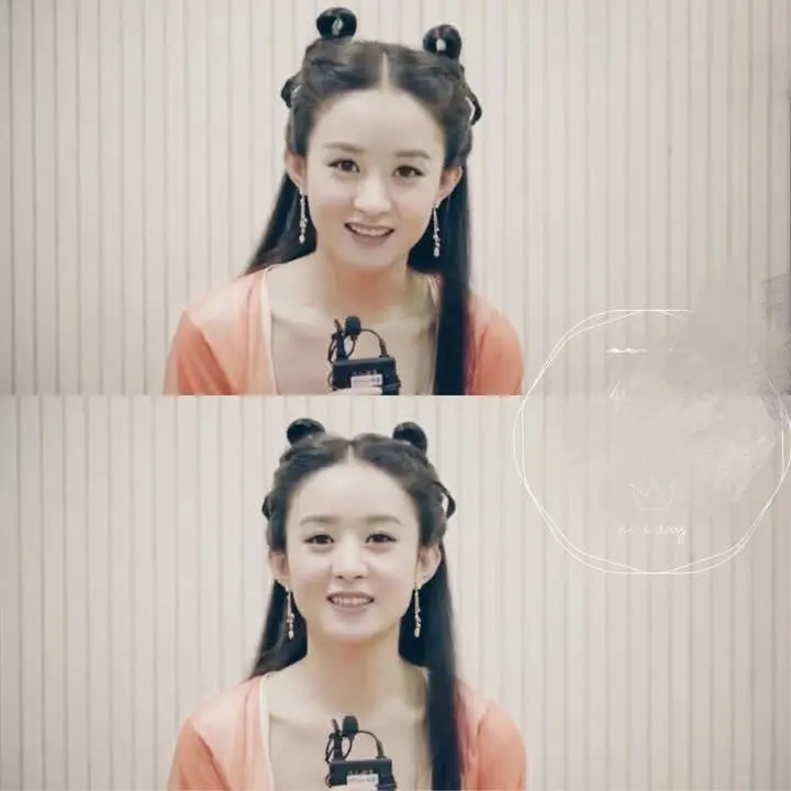 颖宝与杨幂都饰演过嫦娥，一个温婉可人，一个甜美可爱