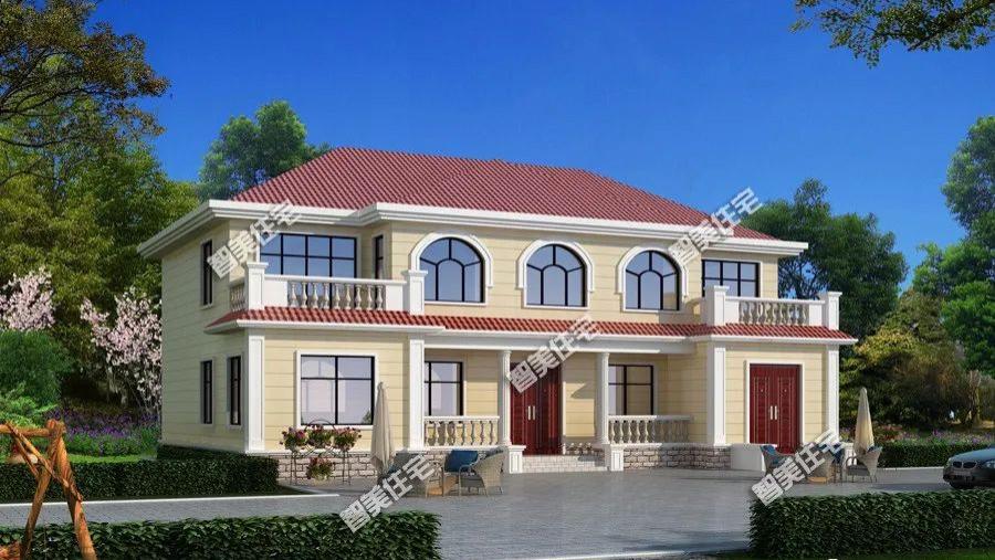 面宽18米多，中西式厨房搭配好，这种别墅才配得上高质量的生活