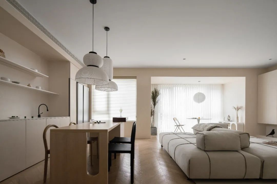 户型改造丨打造无限可能的家~140㎡简约奶油风