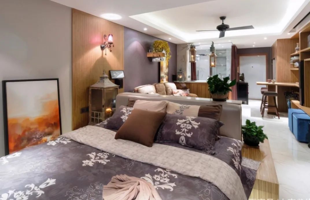 江宁|38平米的小户型，一进门就被迷住了，轻奢舒适又不浪费空间，大爱