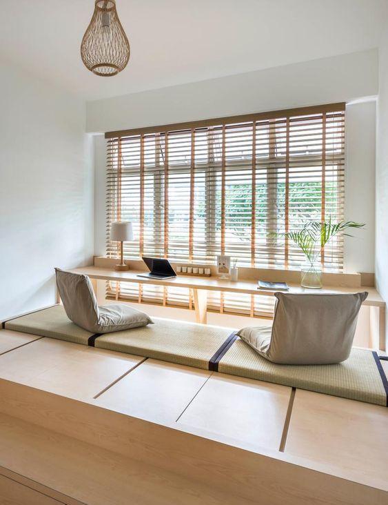 小户型装榻榻米新思路，1个箱体拼合实现4种功能，顺便省一间房