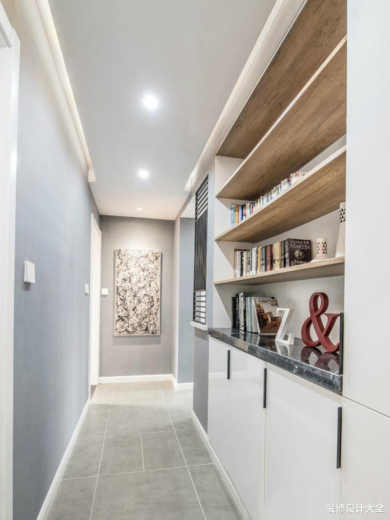 小户型装修,没有独立的书房,在这8个地方造一个书柜出来!