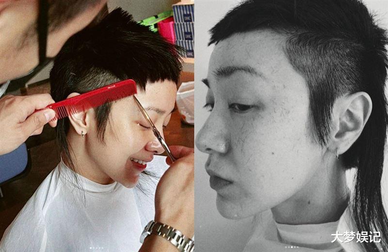 郭采洁|郭采洁怎么了？36岁近况曝“头发秃一大片”网友吓：像狗啃