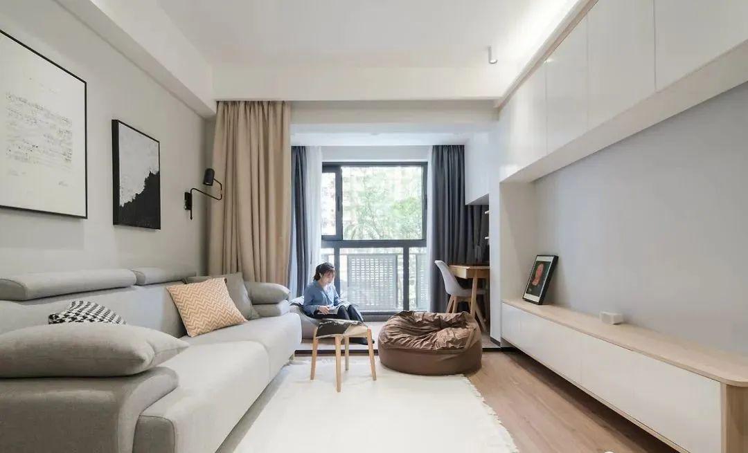 65㎡简约风小户型，效果比大户型还给力，让人眼前一亮