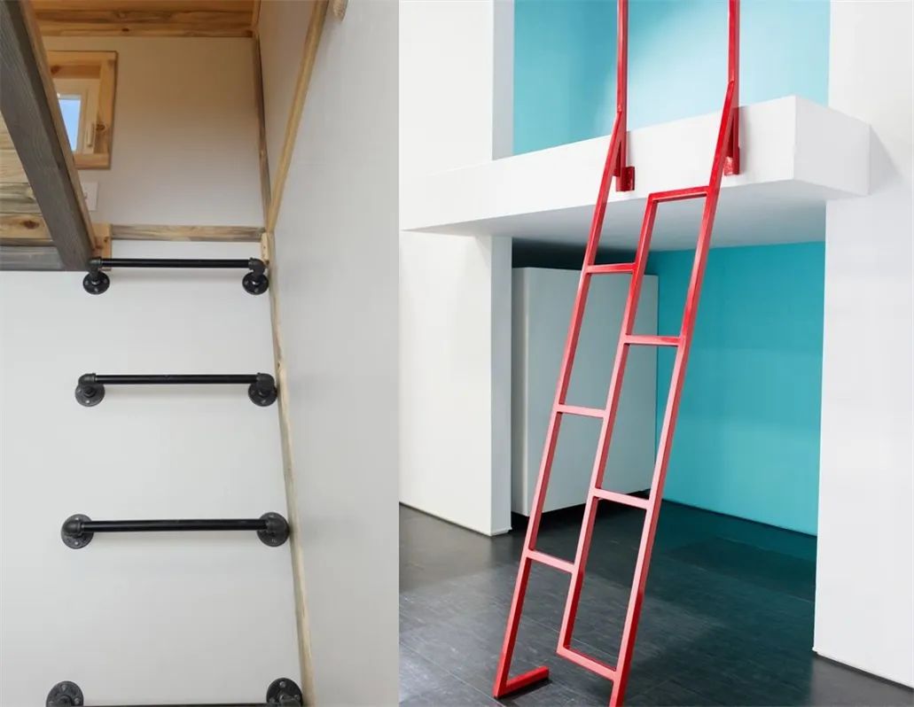 如果你家复式面积小,旋转楼梯是唯一选择,只占1㎡还自带曲线美!