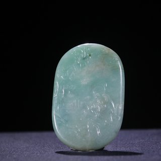 翡翠|老翡翠吹箫引凤配牌