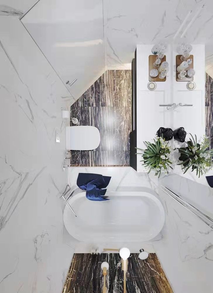 北漂10年小夫妻买奇葩房:28㎡居室内全是多边形,爆改设计很高级