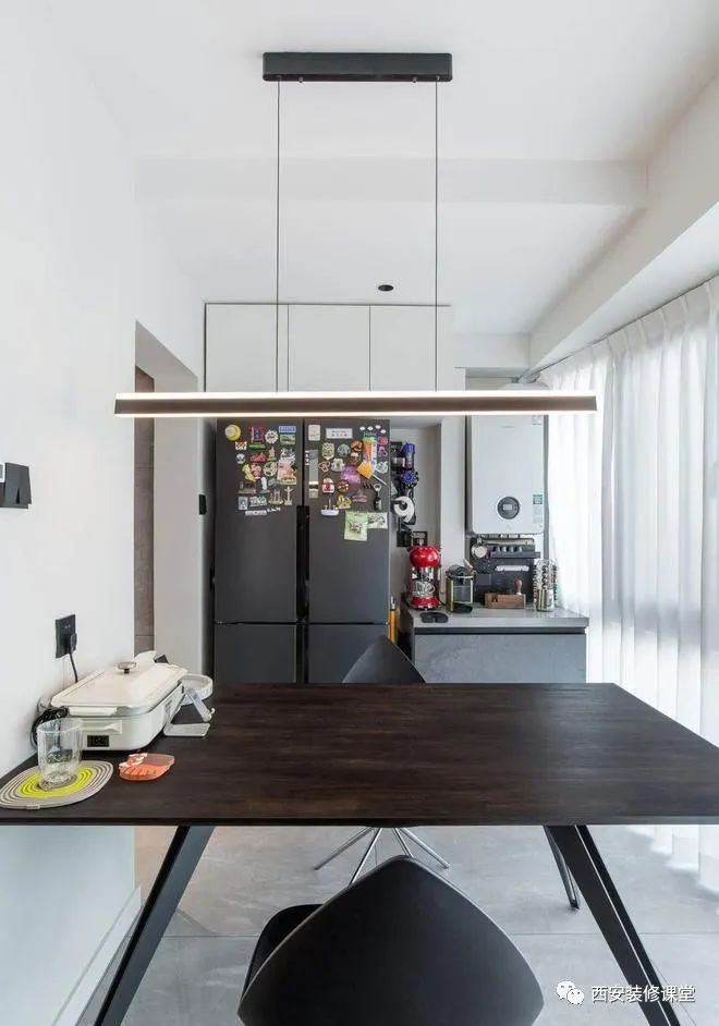 60㎡一室老房改造，变两室还有开放厨房和书房