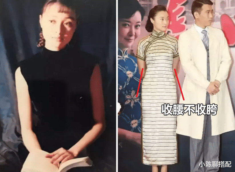 穿衣搭配 吴越一个人也很精彩，穿衣简单有书卷气，50岁也秀雅清丽