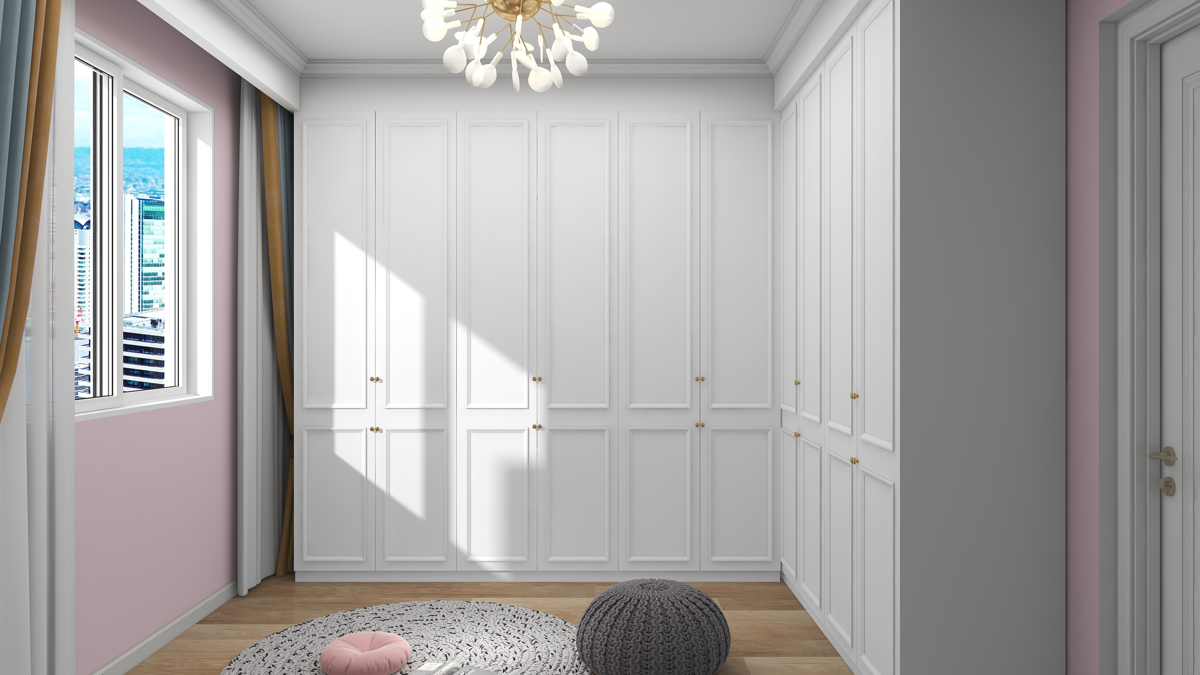 两套120平米三室两厅装修设计 法式轻奢风pk现代风