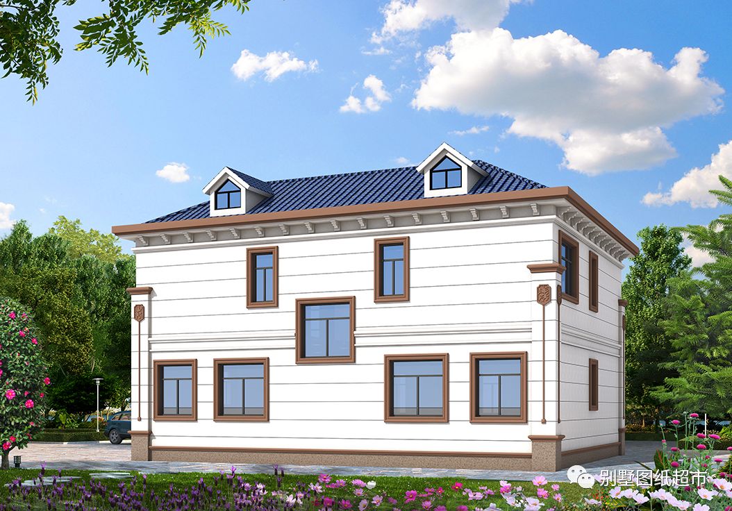 5套农村别墅新款设计，新中式风格，建一栋回农村值得代代传承