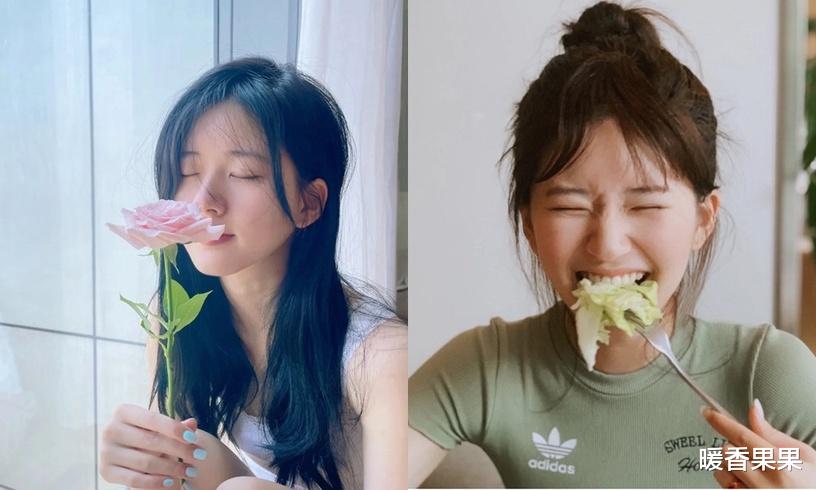 赵露思|赵露思甜系拍照姿势公开！少女感暴涨，还能让你视觉显瘦5公斤