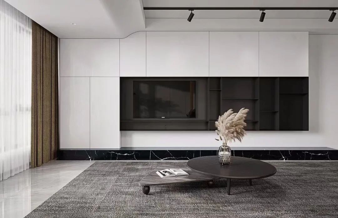 230㎡现代轻奢,表现主义的高级演绎