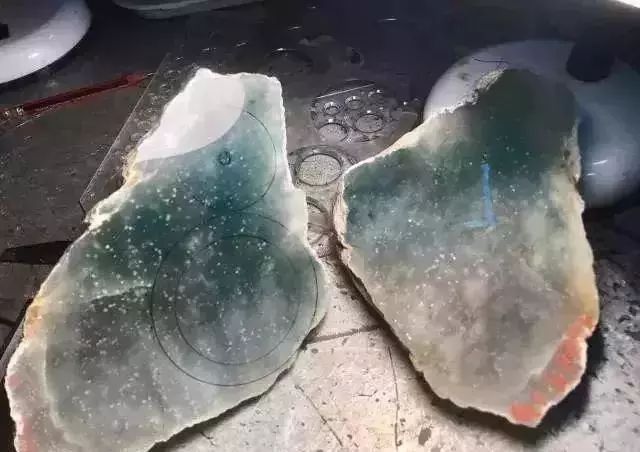 |60W买来的翡翠原石,切出高品质木那雪花棉,起货之后太美了!