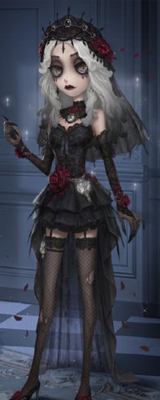 发型 第五人格：心患金皮礼包“魔女之夜”三视图爆料，男才女貌好般配