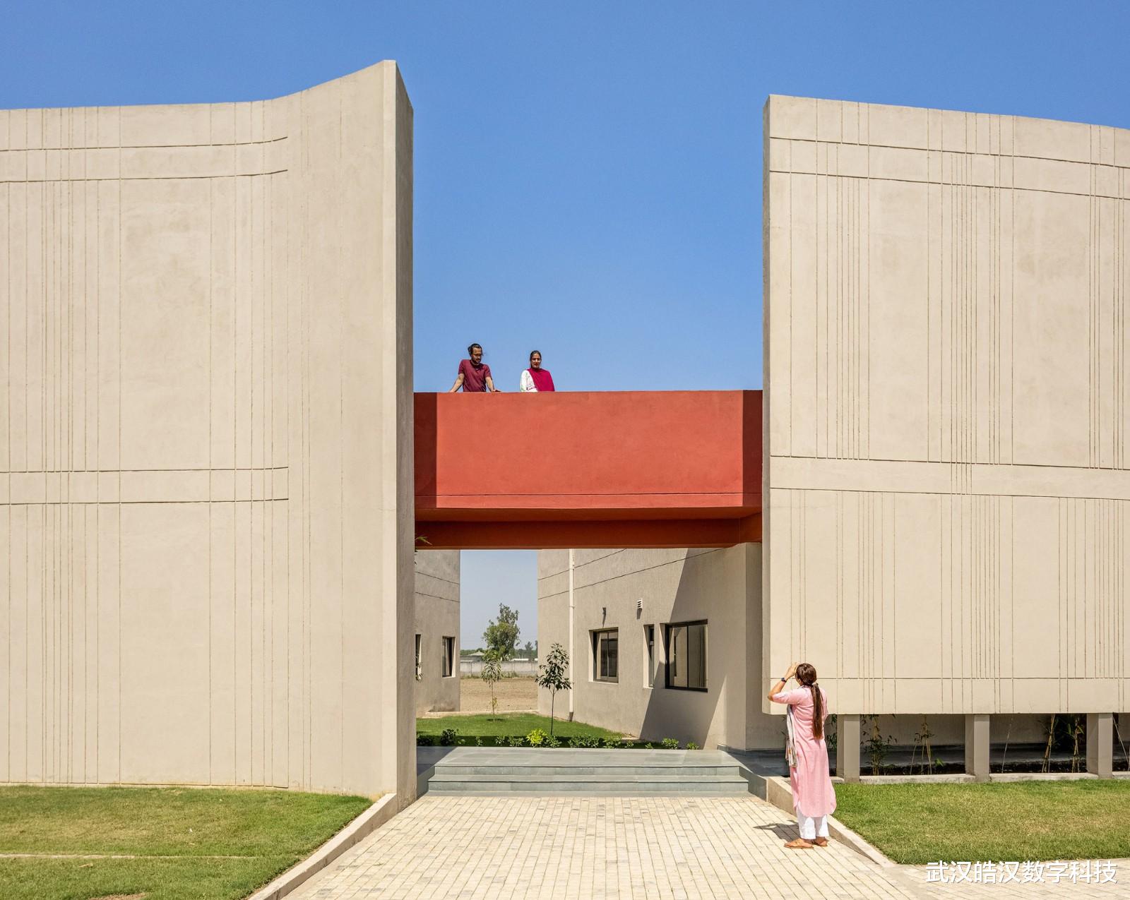 【建筑设计】旁遮普地区立起围墙的校园