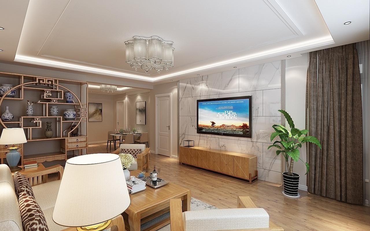 132平现代风四居室,弱化小玄关让空间融合,打造一步一景的家