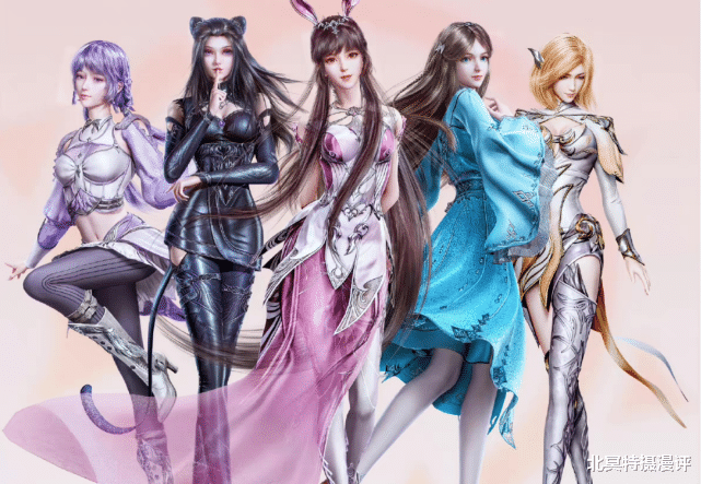 手办|斗罗大陆:六大少女裙对比,朱竹清皮裙最养眼,小舞的过膝裙瞩目