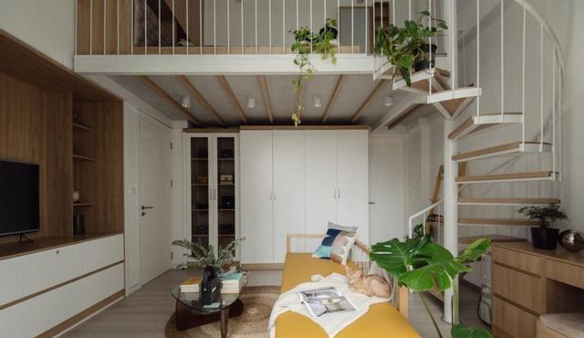 85后买下36公寓,不指望升值只是自住,改造后变2层住宅,真好