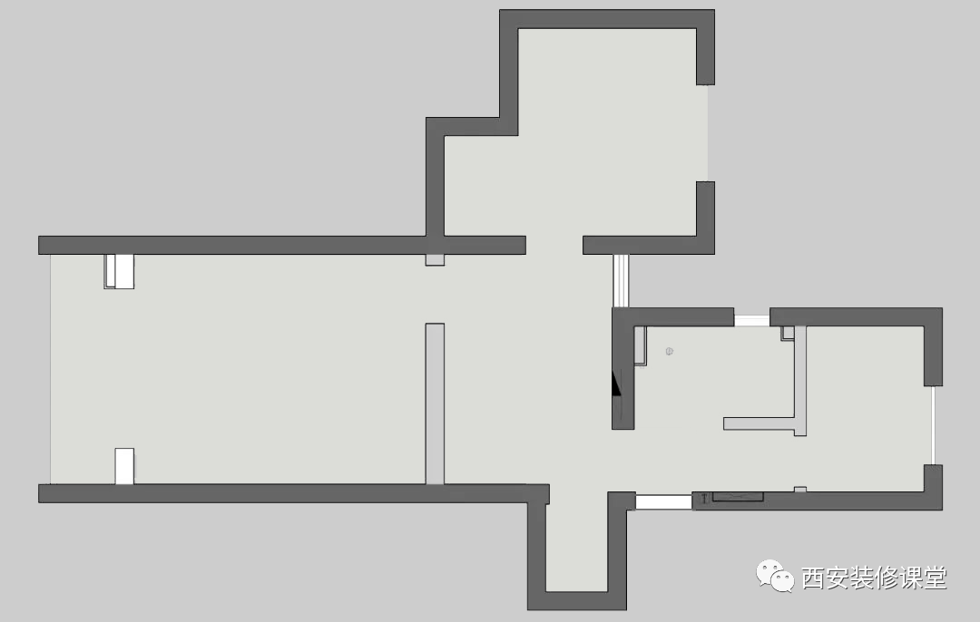 75㎡两室婚房,轻日式暖居