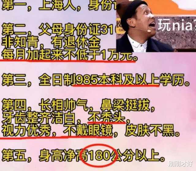 上海女博士写下征婚标准纪实:看了都觉得可笑,网友:自己过吧