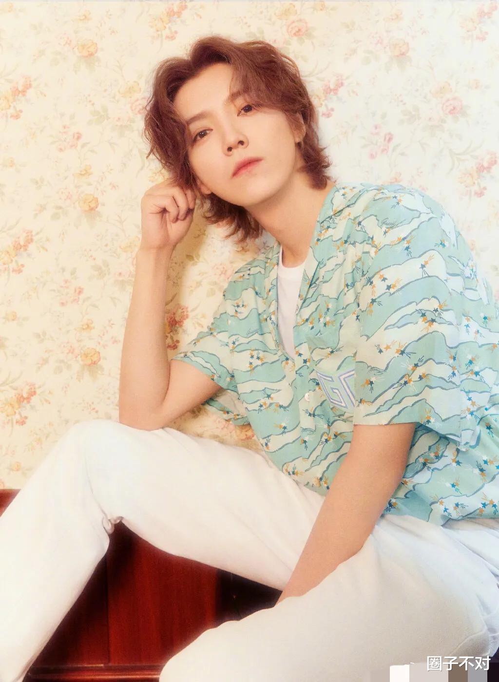 鹿晗|这个是鹿晗?网友说原来以为他不会垮脸,没有想到这么肿