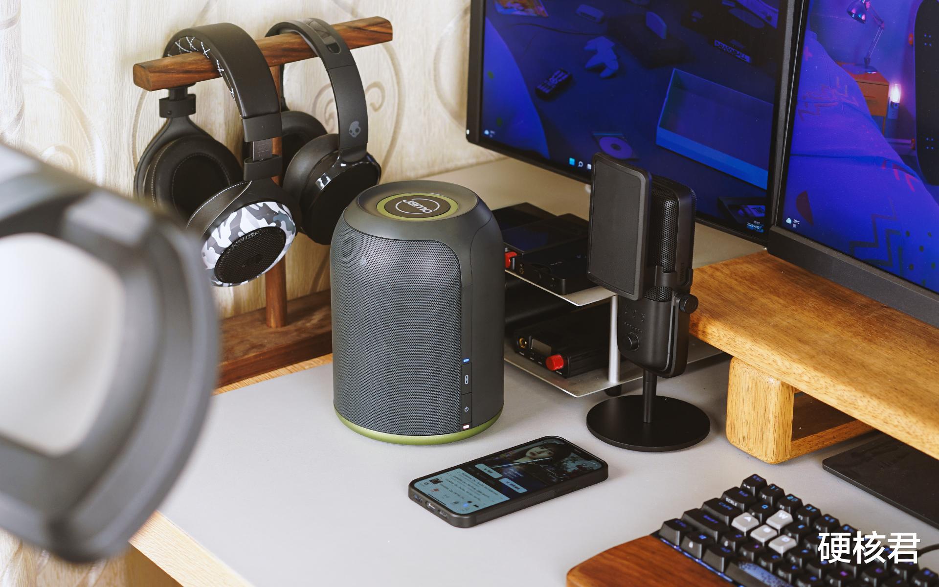 蓝牙音箱|2022年蓝牙音箱推荐，JAMO RS1，你值得拥有的桌面好物！