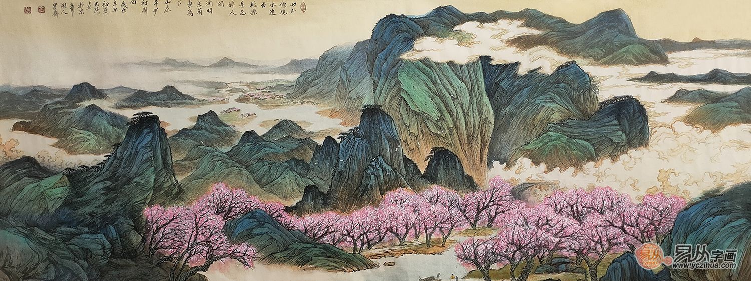 家中挂画 柔美了整个客厅选挂画 好看又不俗气