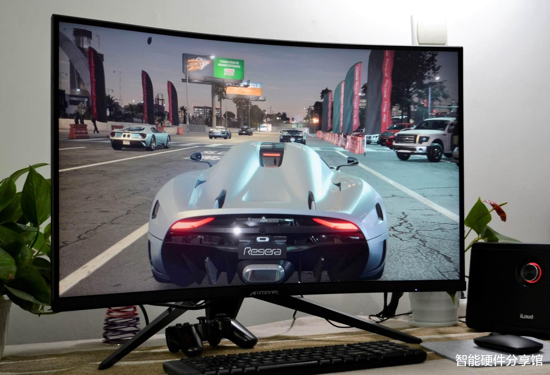 数据库|1000R曲率显示器值得入手吗？32英寸蚂蚁电竞，一“屏”包揽全场