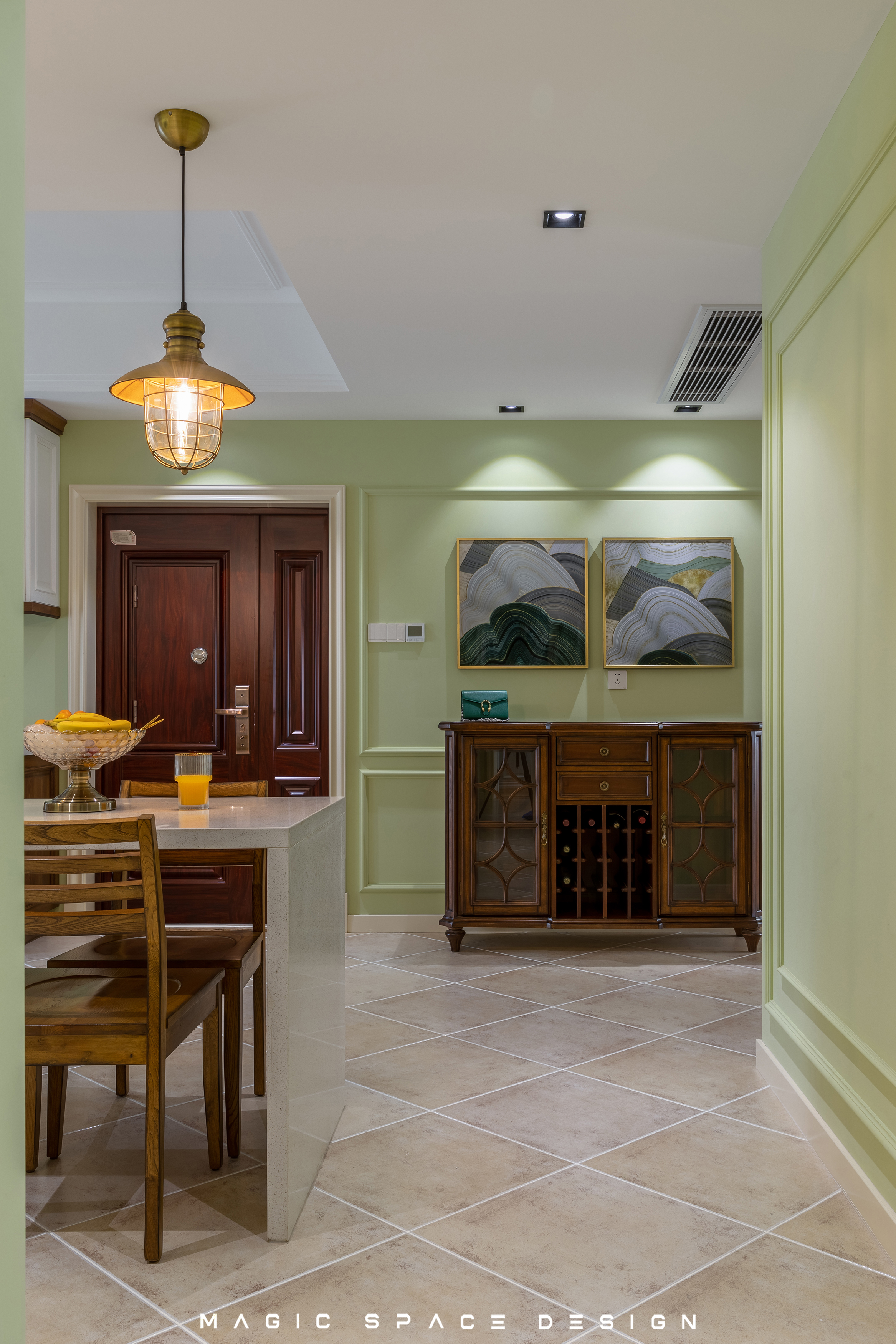 麻吉设计 |168㎡新美式 | 自在思想 独特生活