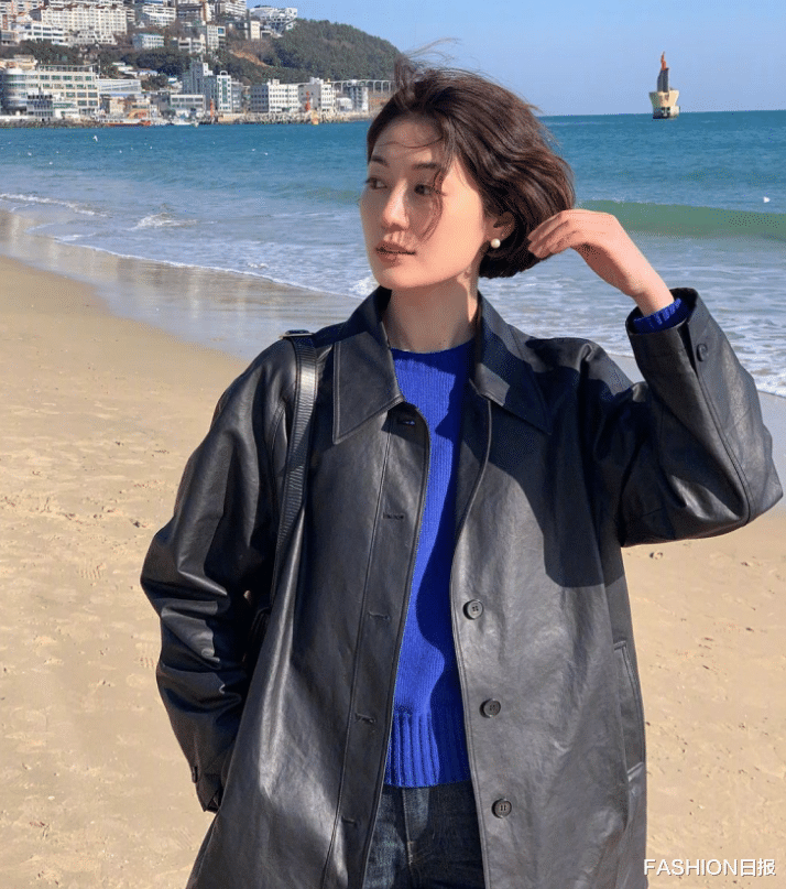 豆腐 短发女生mookwa 简约舒适的穿搭风格