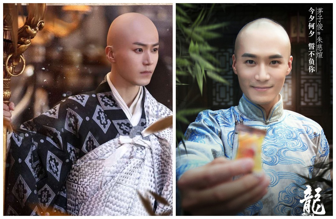 胡歌|古偶丑男别怨造型了！这10位男星告诉你，真正的男神光头都比你帅