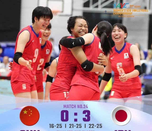 日本队|中国女排03完败日本！屈居亚军无缘金牌，暴露了青年队多重问题