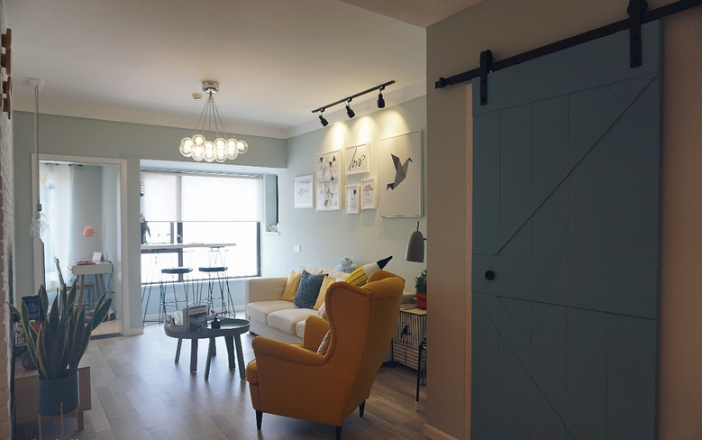 70㎡紧凑小三房,全包20万搞定装修,家具软装全凭网购,晒晒