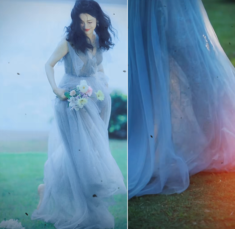 周涛|54岁周涛穿深V裙秀身材！身材曼妙状态似少女，皮肤娇嫩白到发光