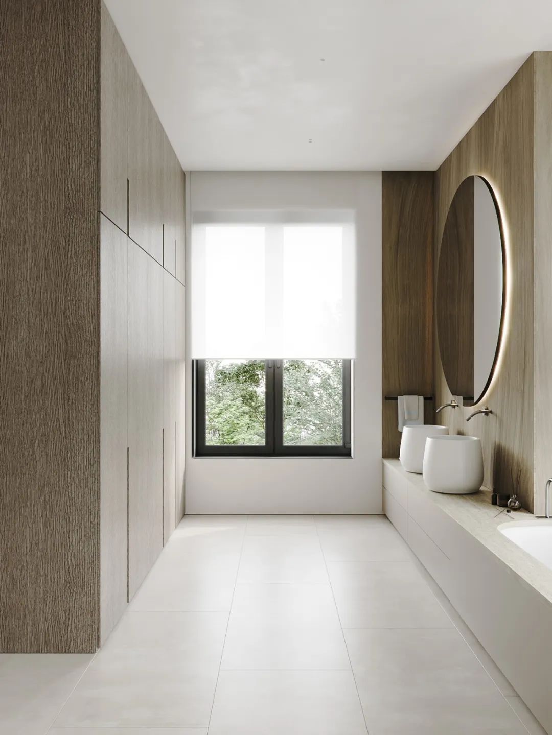 300㎡简约风,清爽淡雅!