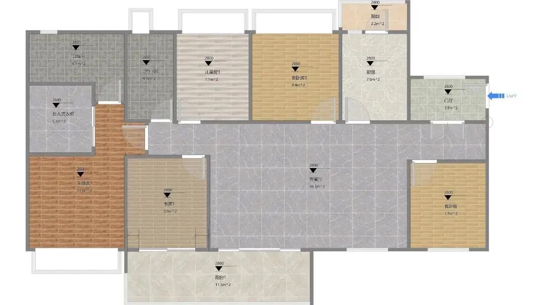 不顾全家反对,强行打2个玄关柜,还封了阳台,家人看完真香了!