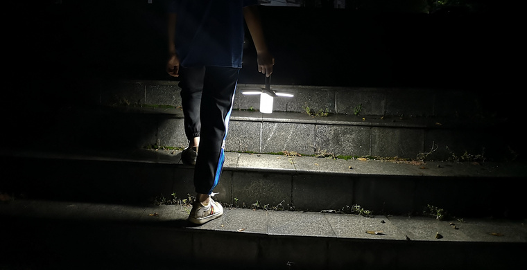 周边游|背行囊走八方路  安营帐悬四瓣花 ---凯瑞兹CL2户外露营灯简单体验