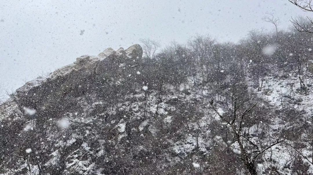 小年夜|小年夜，终南山有雪