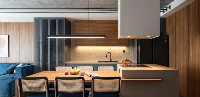 单身一个人住103,打造西厨+餐厅一体式设计,独居也需要仪式感