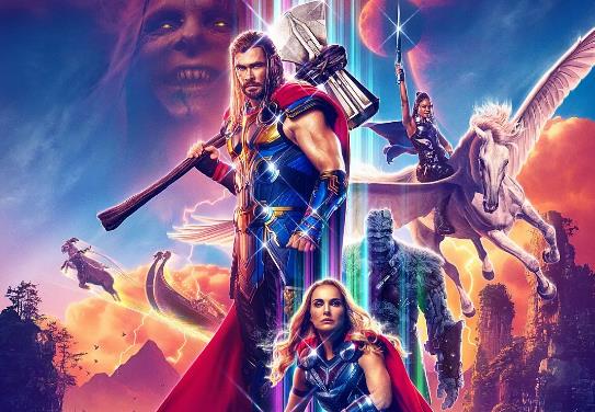 电影|锤哥妻子晒《雷神4》幕后剧照，看看她在电影中，客串了哪个角色