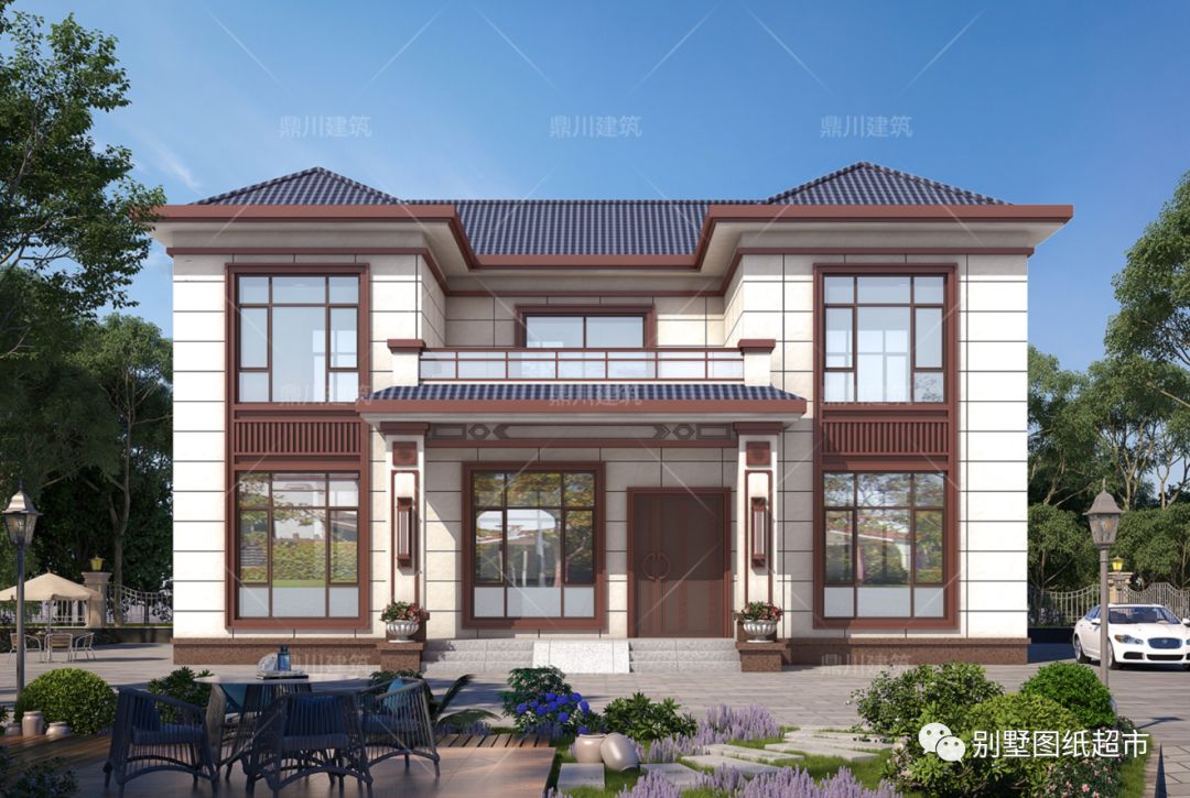 这7套农村别墅重点推荐,中式欧式现代风,全方位户型任你选