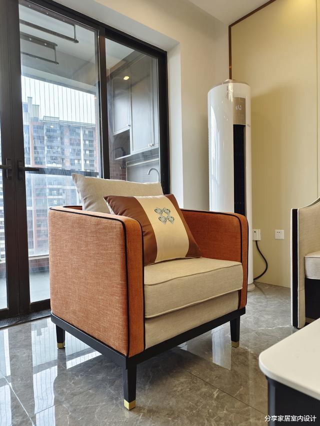 他家116平新中式风格,全屋文雅又大气,进屋就被入户玄关迷住!