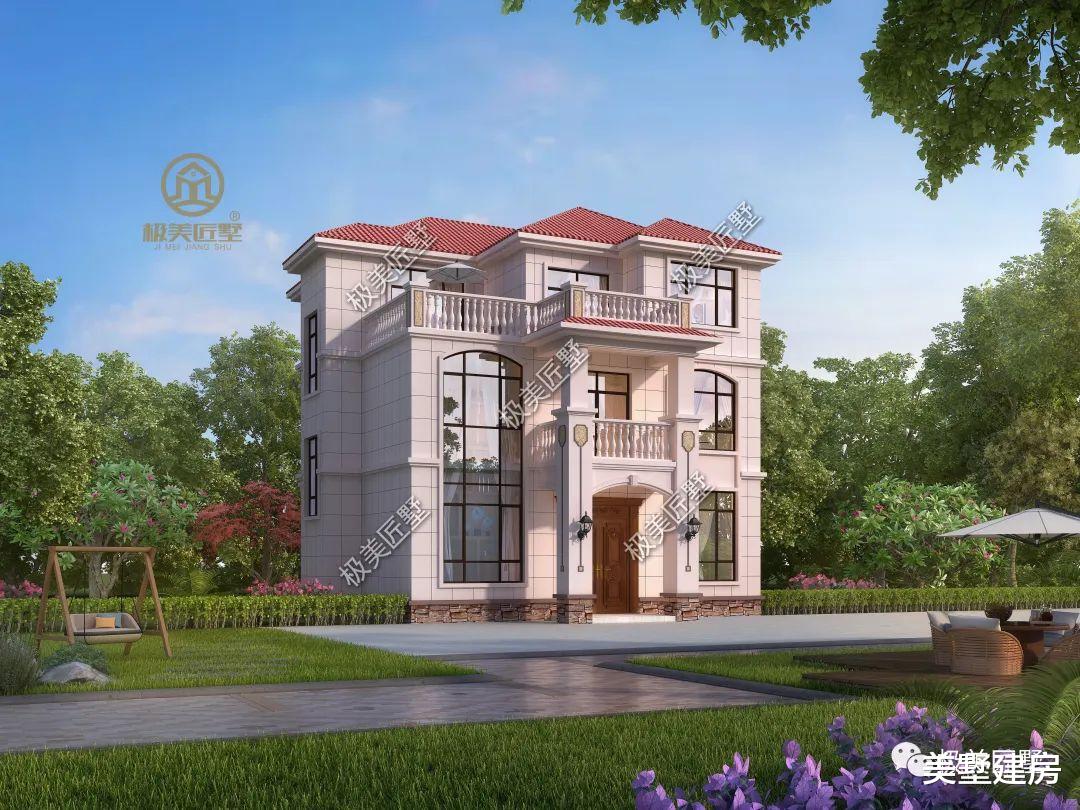 红红火火,寓意优质生活,一栋精致房子才能体现其意!