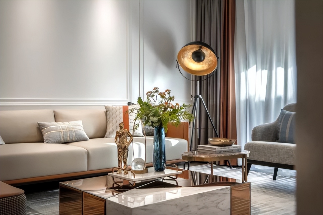 109平现代风三居室，各自个性张扬地独立存在让空间时尚有涵养