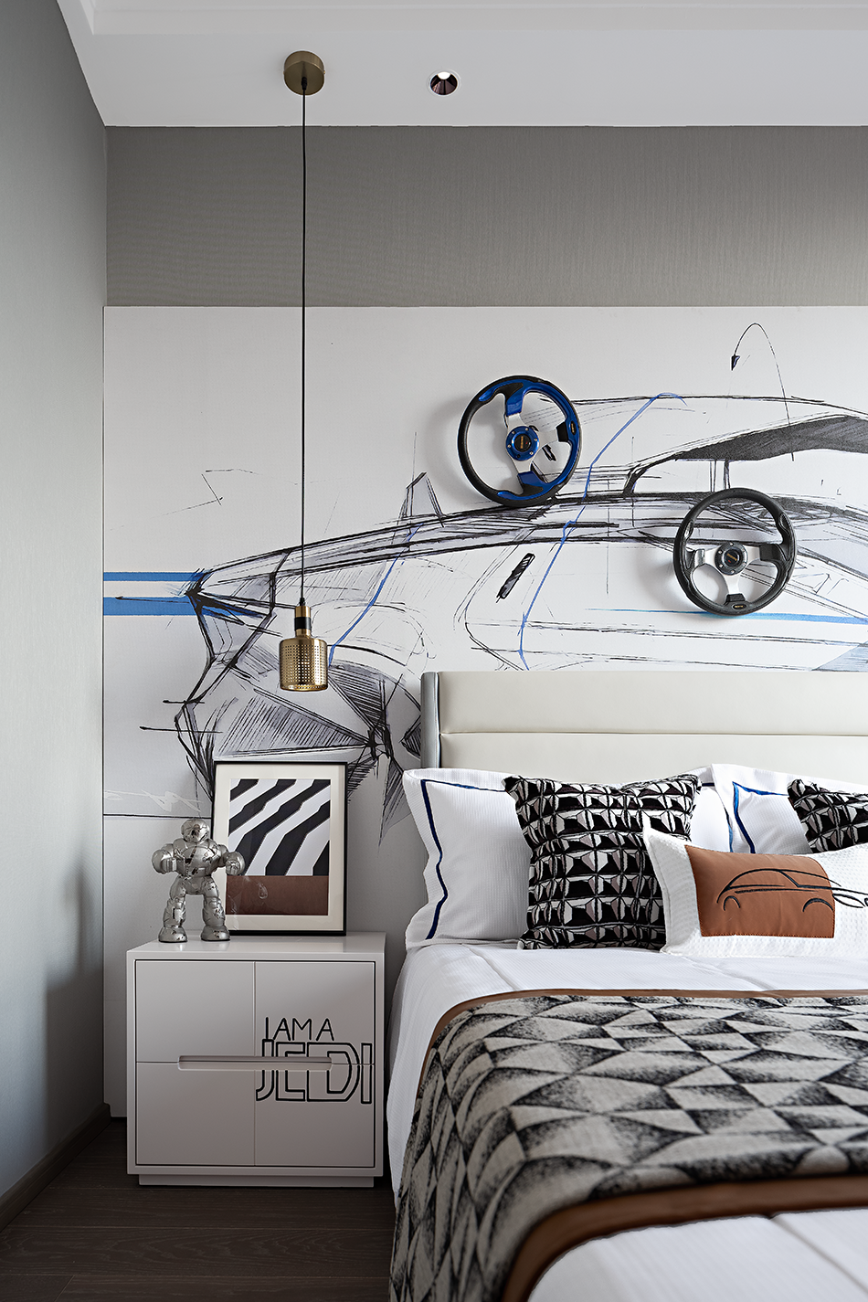 别墅装修 | 210㎡精致轻奢，演绎时尚都市风!