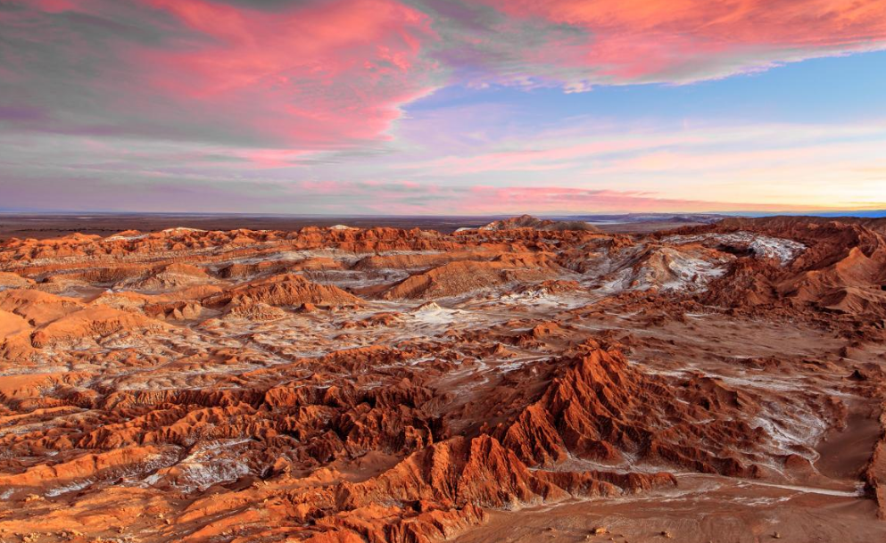 美丽|智利阿塔卡马沙漠：作为南美洲最美丽漂亮的地方