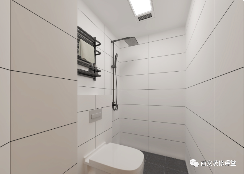 50㎡两室无厅,老房改造实现客餐厅